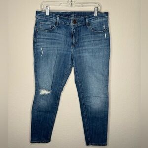 Loft Relaxed‎ Skinny Distressed Jeans- Sz 31P